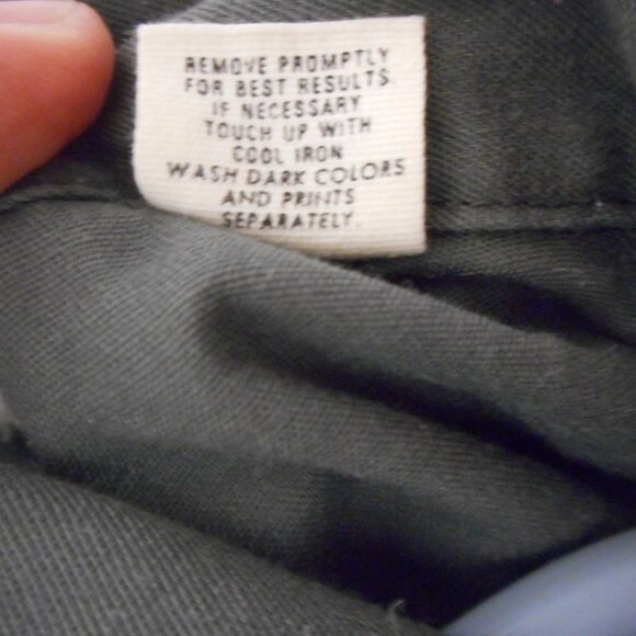 Vintage 70s Twill Button-Down Work Shirt Stephens - Picture 5 of 7